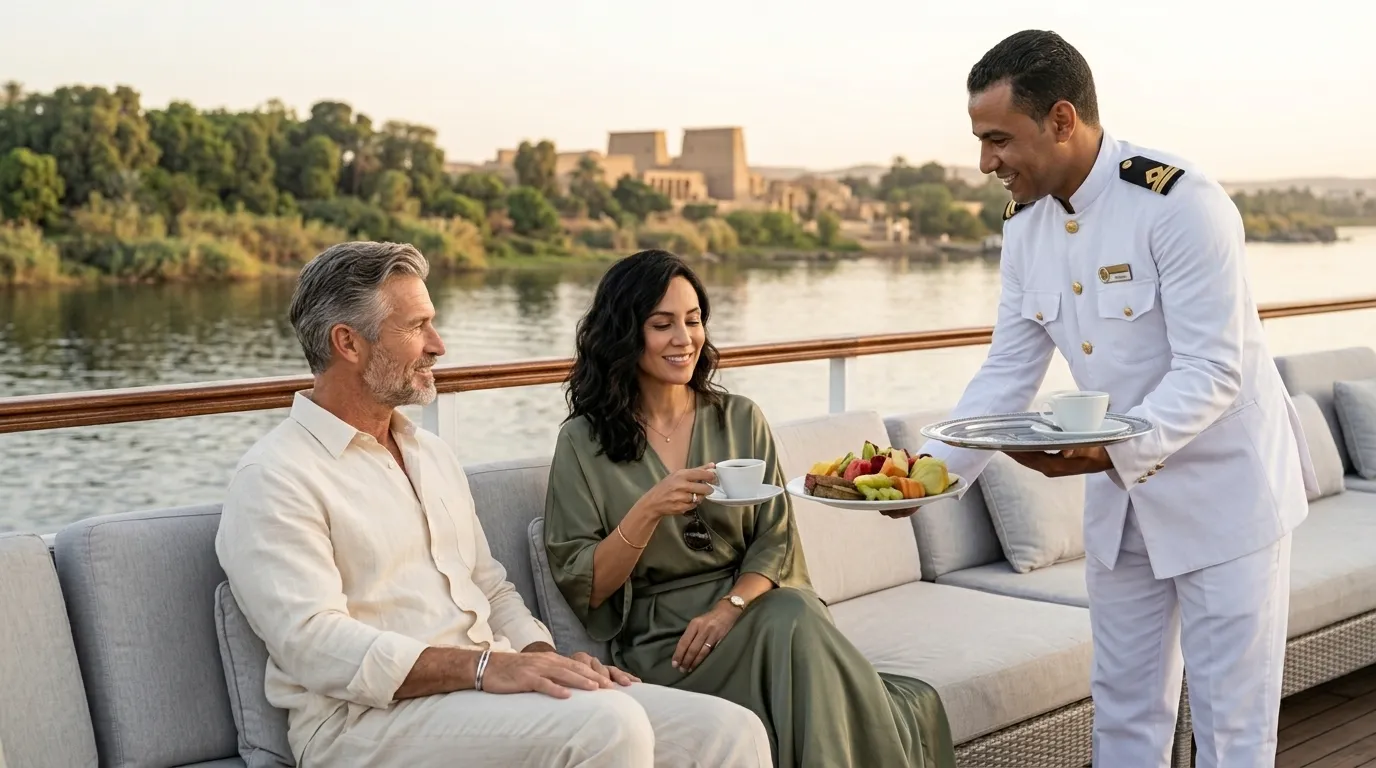 4-Day Nile Cruise: Aswan to Luxor (Downstream) with Premium Service