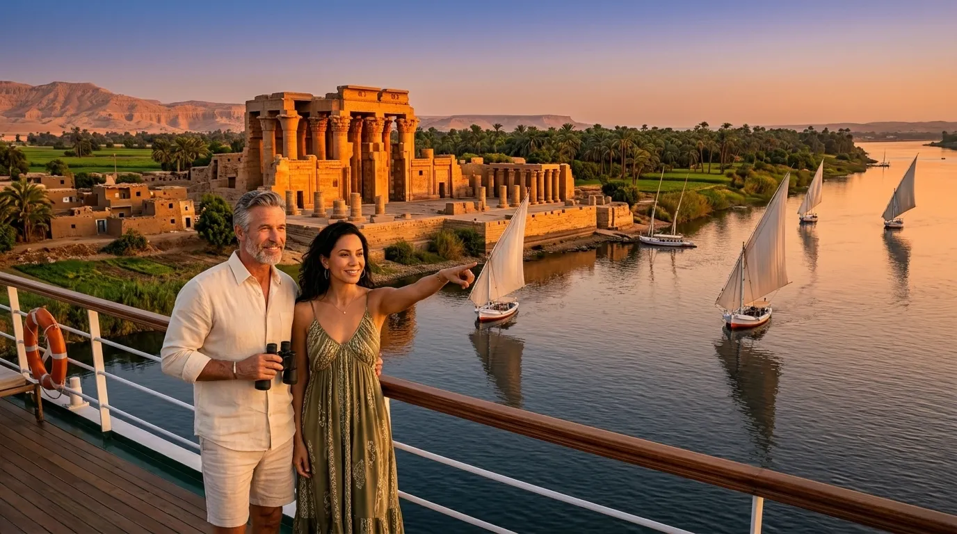5-Day Nile Cruise Luxor to Aswan: Temples, Views & Unforgettable Nights