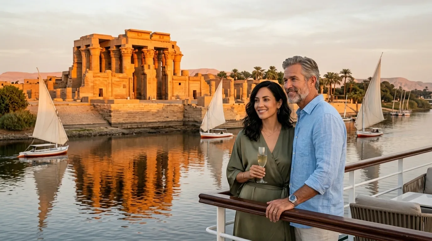 4-Day Nile Cruise: Aswan to Luxor (Downstream) with Premium Service
