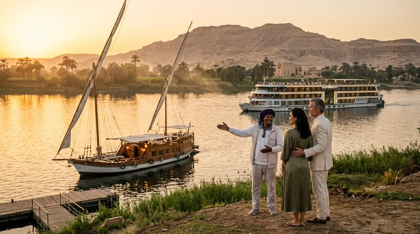 4-Day Nile River Cruises: Choose Your Luxury Route with Expert Tour Hosts