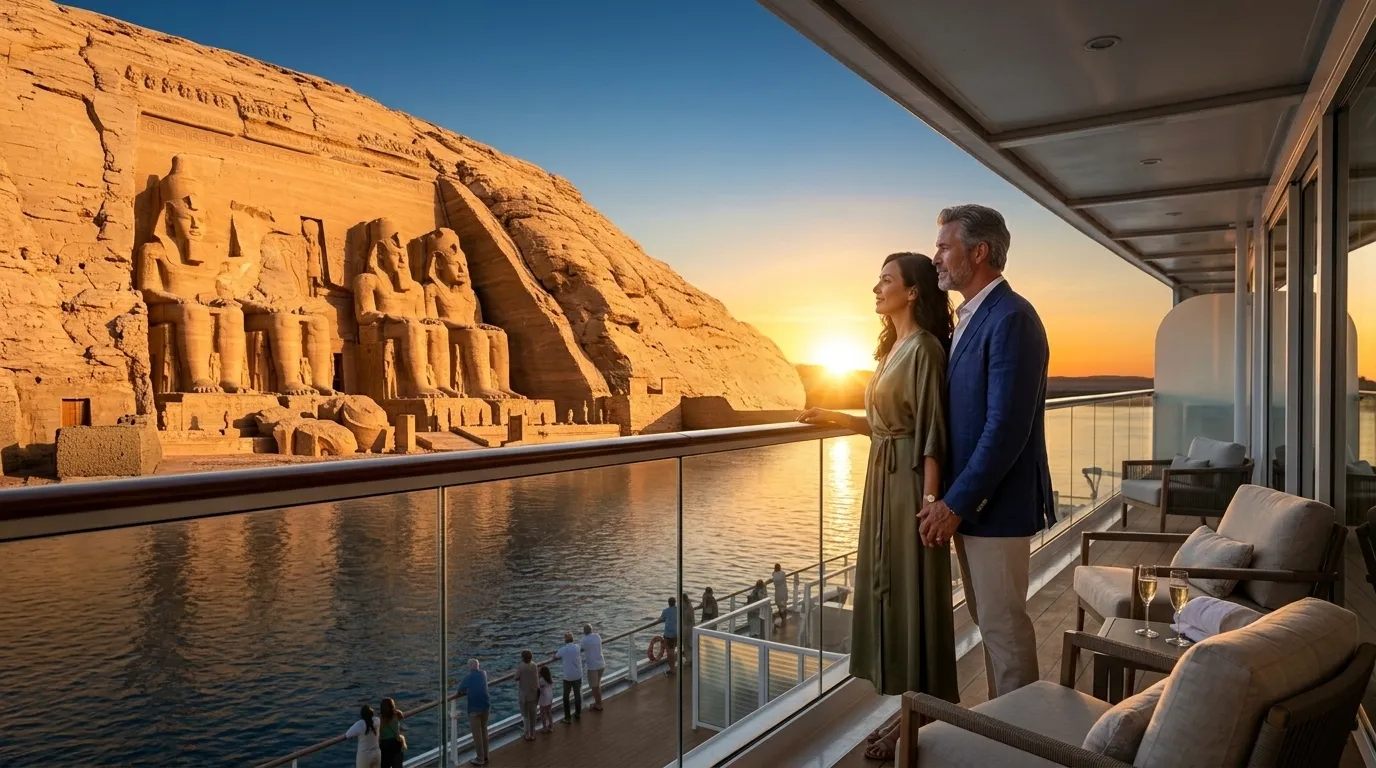 5-Star Luxury Nile Cruise: Premium Service, Best Views, Top-Tier Comfort