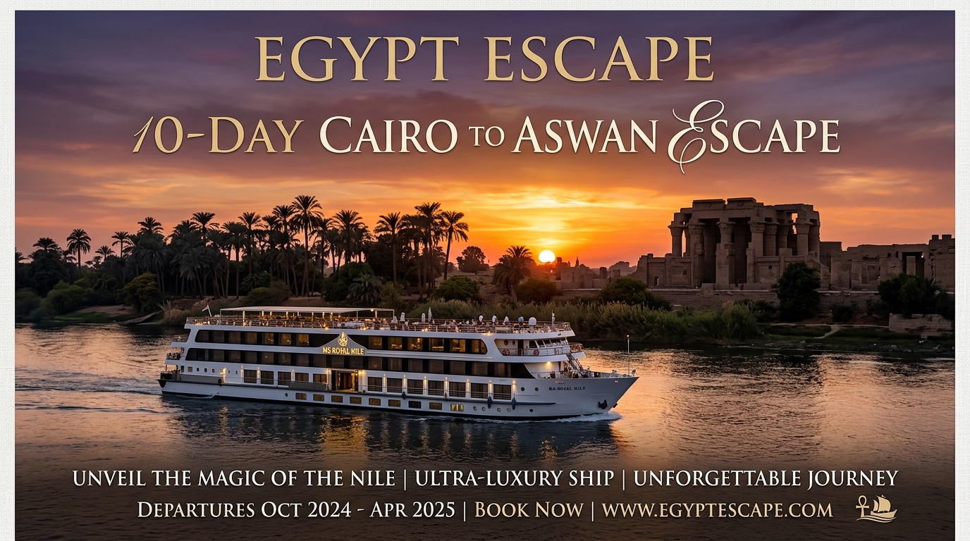 10-Day Egypt Escape: Cairo to Aswan Luxury Tour Package